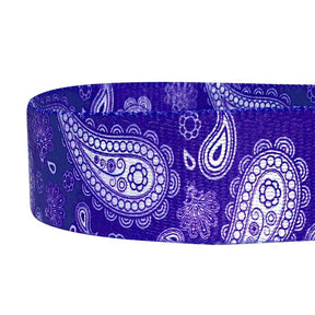 Blueberry Pet - Violet | Paisley Print Dog Leash