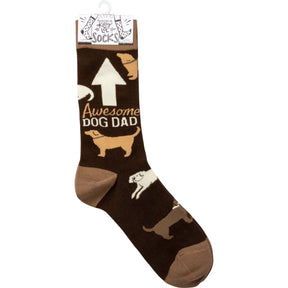 Primitives by Kathy - Socks Awesome Dog Dad