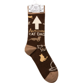 Primitives by Kathy - Socks Awesome Cat Dad