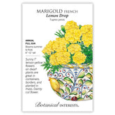 Botanical Interests, Inc. - Marigold French Lemon Drop Seeds - Southern Agriculture 
