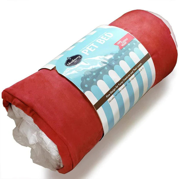 Blueberry Pet - Color-Block Premium Microsuede Dog Bed Cover