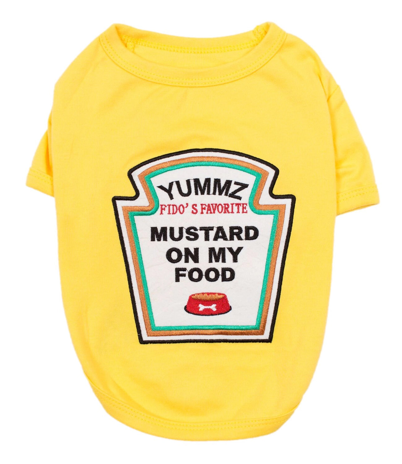 Parisian Pet - Dog T-Shirt Mustard Licker