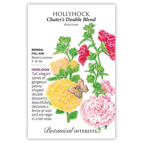 Botanical Interests, Inc. - Chater's Double Hollyhock Seeds - Southern Agriculture 