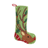 Peking Handicraft - Stocking Hook Reindeer with Holly