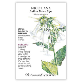 Botanical Interests, Inc. - Nicotiana Indian Peace Pipe Seeds - Southern Agriculture 