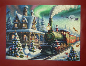 All Jigsaw Puzzles - The Christmas Train Puzzle