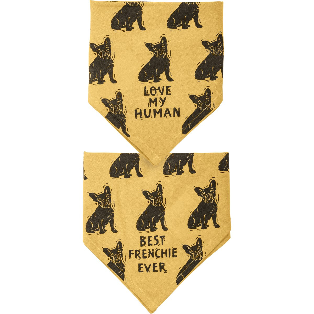 Primitives by Kathy - Bandana Frenchie/Love My Human