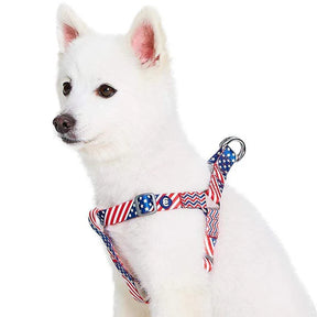 Blueberry Pet - American Flag Dog Harness