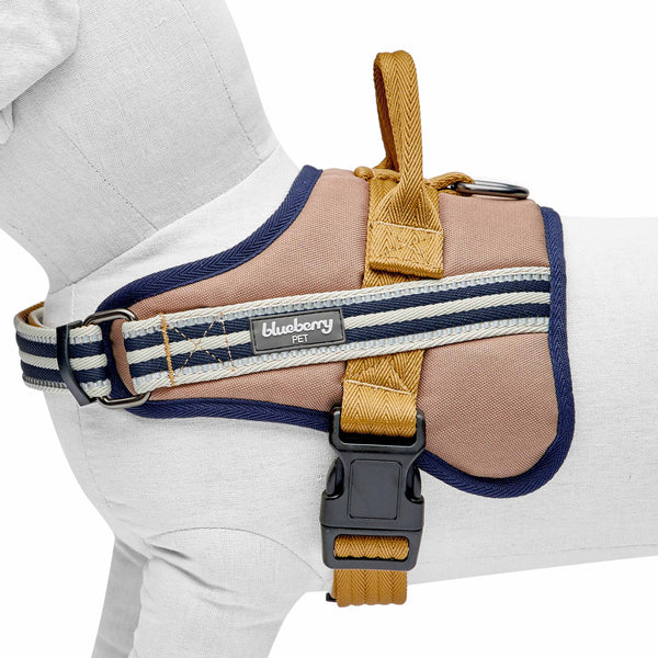 Blueberry Pet - Olive and Blue-gray | Service K-9, 3M Reflective Dog Harness