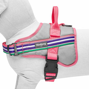 Blueberry Pet - Pink, Emerald and Orchid | Service K-9, 3M Reflective Dog Harness - Southern Agriculture 