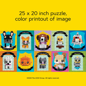 Chronicle-Hachette Book - Puzzle LEGO Pet Pals