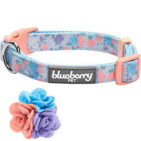 Blueberry Pet - Lavender | Made Well Floral Dog Collar