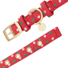 Blueberry Pet - Polka Dot | Luxurious Christmas Festival Dog Collar