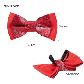 Blueberry Pet - Red Plaid | Luxurious Christmas Festival Dog Collar