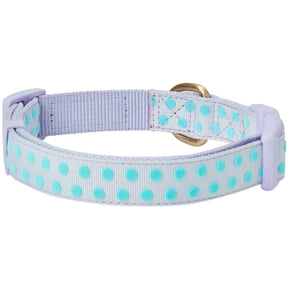 Blueberry Pet - Pastel Purple | Soft Touch Dotted Velvet Dog Collar