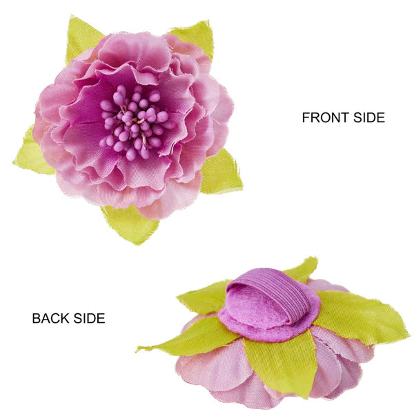Blueberry Pet - Pastel Purple | Soft Touch Dotted Velvet Dog Collar