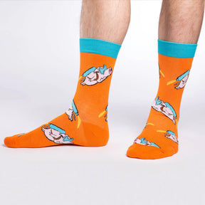 Good Luck Sock - Rocket Pigs