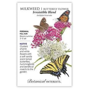 Botanical Interests, Inc. - Milkweed Irresistible Blend Seeds