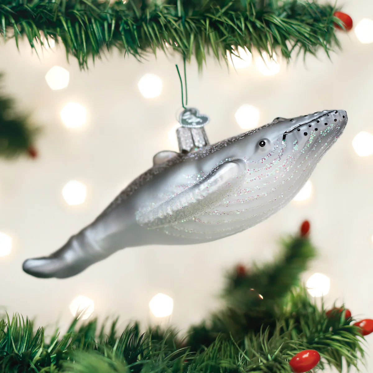 Old World Christmas - Humpback Whale Ornament - Southern Agriculture 
