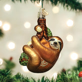 Old World Christmas - Christmas Sloth Ornament