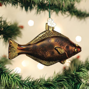 Old World Christmas - Pacific Halibut Ornament - Southern Agriculture 