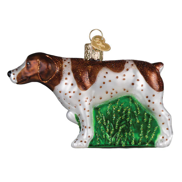 Old World Christmas - German Shorthaired Pointer Ornament