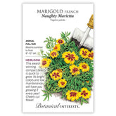 Botanical Interests, Inc. - Marigold French Naughty Marietta Seeds - Southern Agriculture 