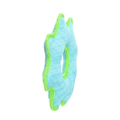 Tuffy Dog Toys - DuraForce Med Gear Ring Durable Squeak Toy