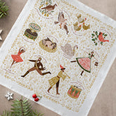 Gingiber - Tea Towel 12 Days of Christmas