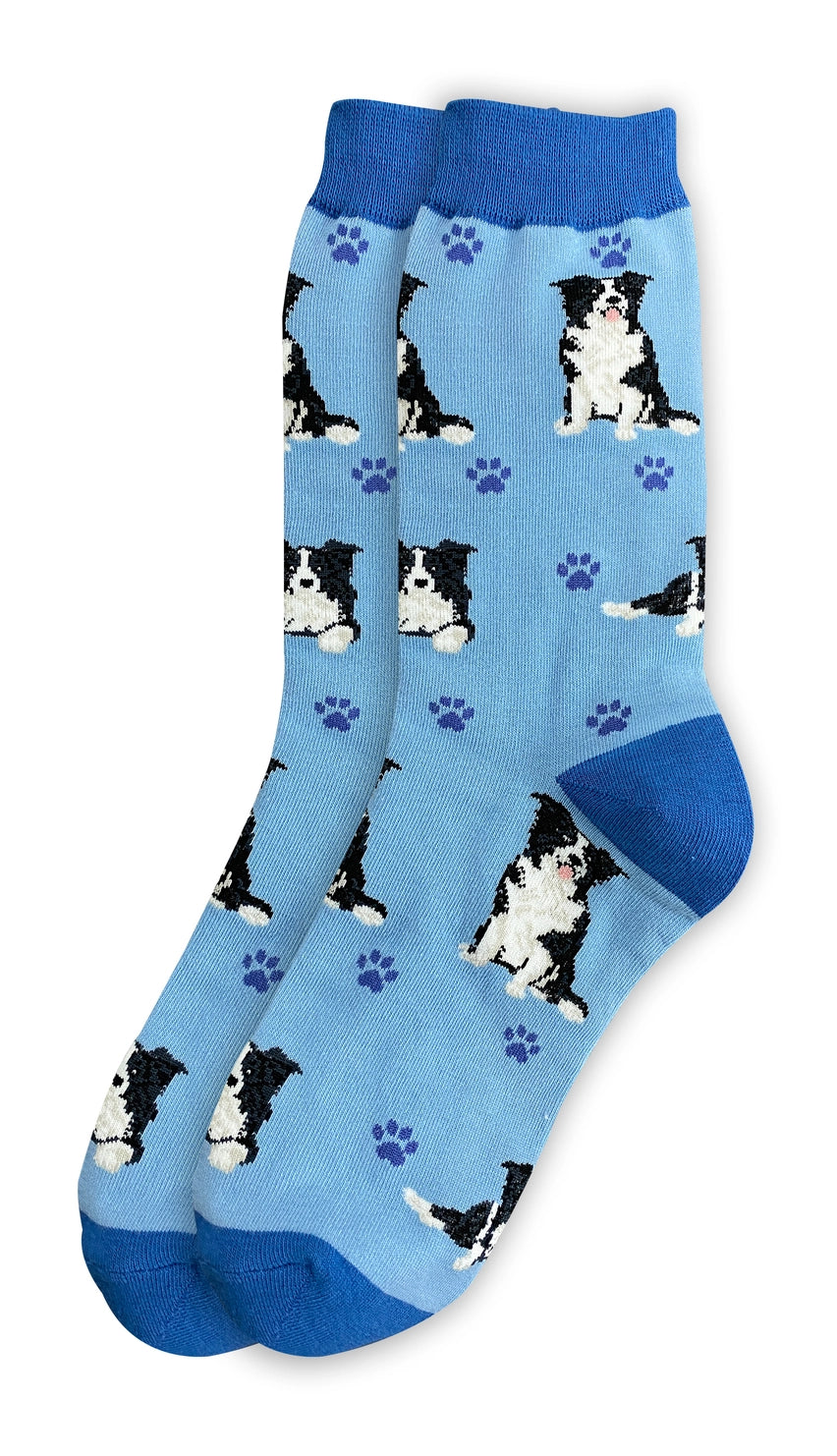 E & S Imports - Socks Border Collie Full Body