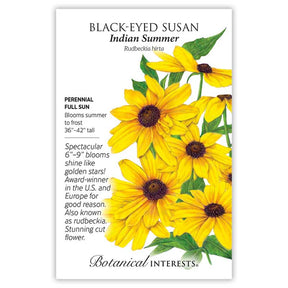 Botanical Interests, Inc. - Black-Eyed Susan Indian Summer Seeds
