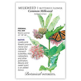 Botanical Interests, Inc. - Milkweed Common Seeds - Southern Agriculture 