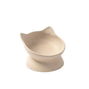 Park Life Designs - Archie Bamboo Tilt Cat Dish