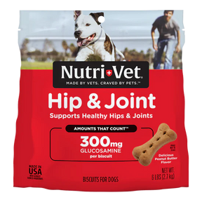 Nutri-Vet - Hip & Joint Extra Strength Peanut Butter Biscuits