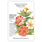 Botanical Interests, Inc. - Broken Colors Four o'Clock Seeds