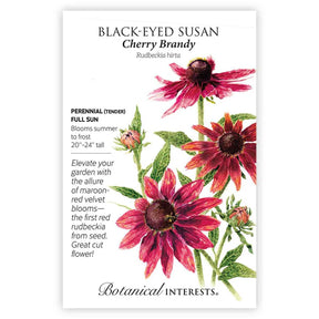 Botanical Interests, Inc. - Black-Eyed Susan Cherry Brandy Seeds