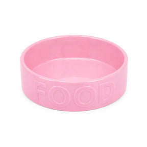 Park Life Designs - Classic "Food" Pink Pet Bowl