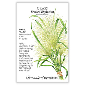 Botanical Interests, Inc. - Grass Frosted Explosion Seeds
