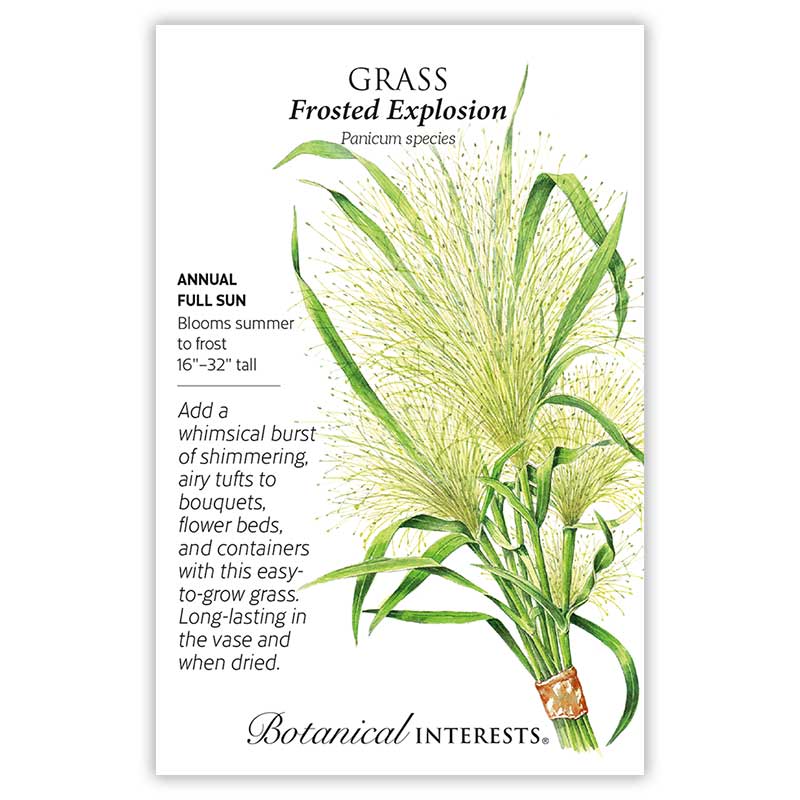 Botanical Interests, Inc. - Grass Frosted Explosion Seeds
