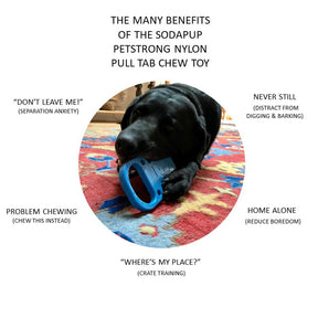 Soda Can Pull Tab Power Chewer Dog Toy - Southern Agriculture 