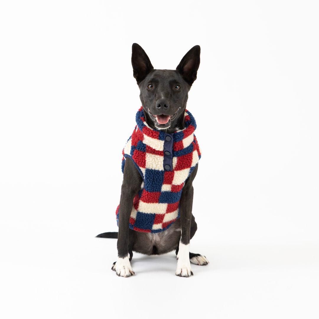fabdog - Fab Ski Sherpa Vest Navy