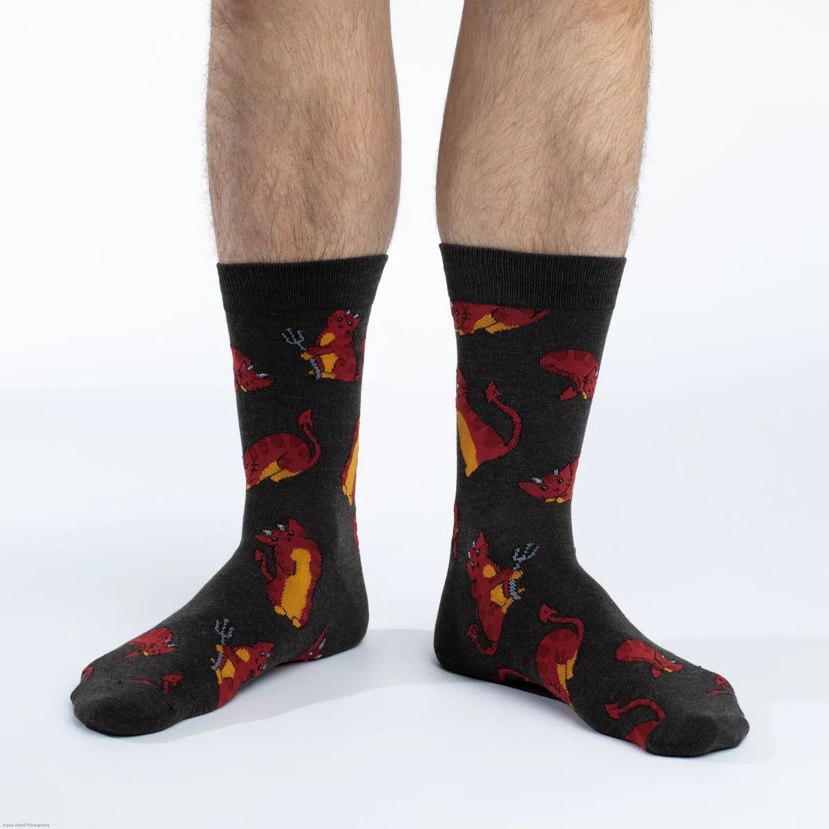 Good Luck Sock - Devil Kitties