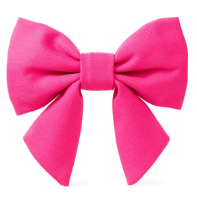 The Foggy Dog - Lady Dog Bow Hot Pink