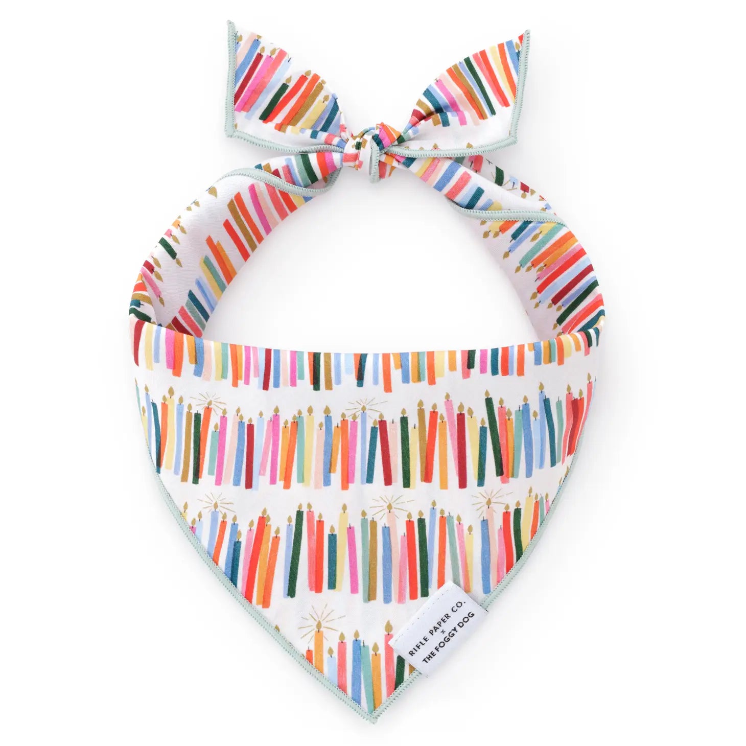 The Foggy Dog - Bandana Dog Birthday Candles