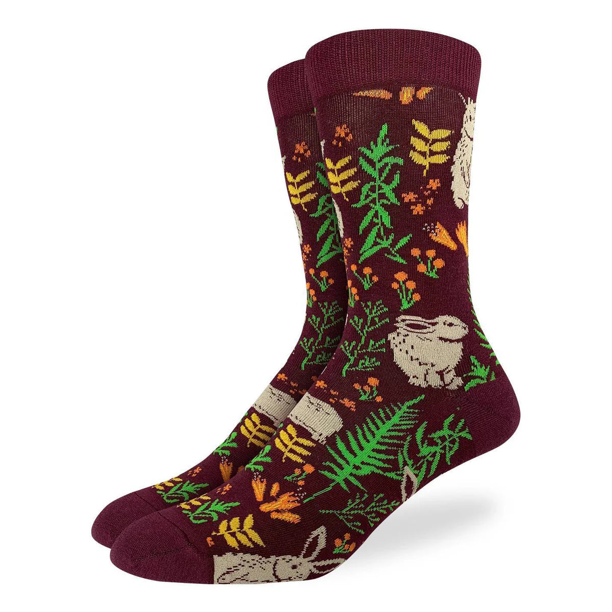 Good Luck Sock - Woodland Bunnies