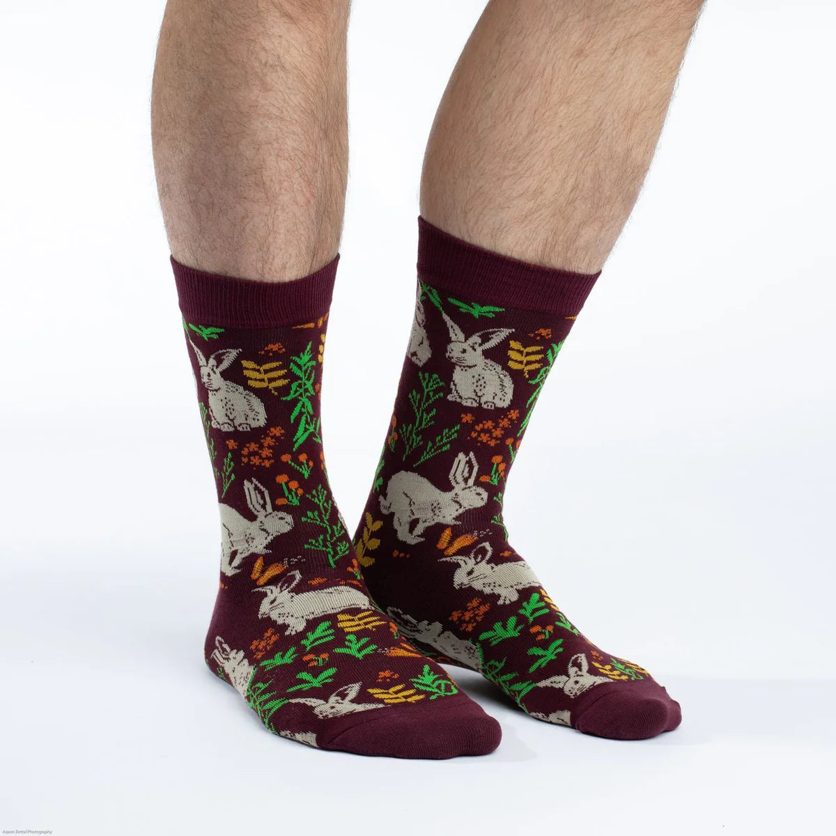 Good Luck Sock - Woodland Bunnies
