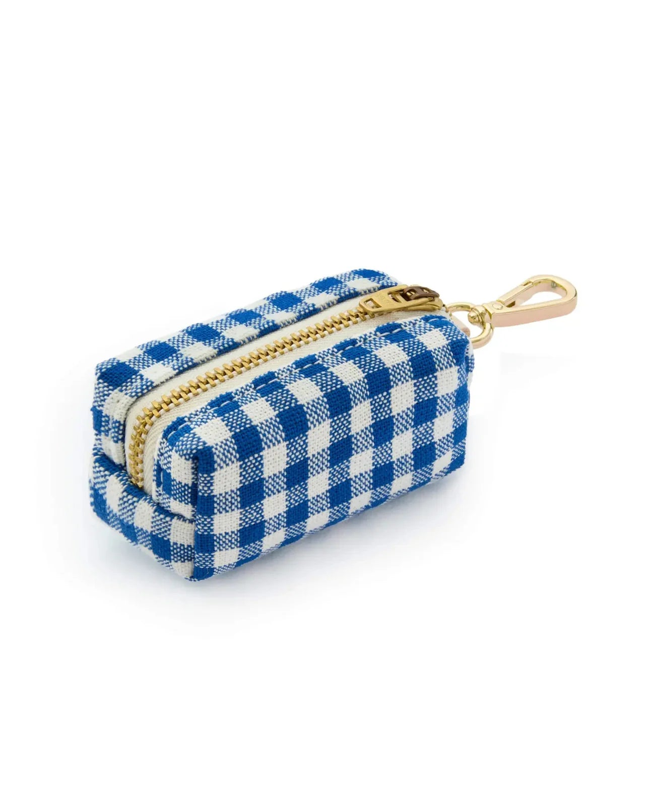 The Foggy Dog - Waste Bag Dispenser - Lake Blue Gingham