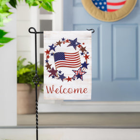 Evergreen Enterprises - Flag American Star Wreath