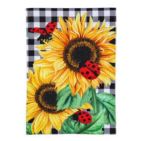 Evergreen Enterprises - Flag Sunflower Ladybugs