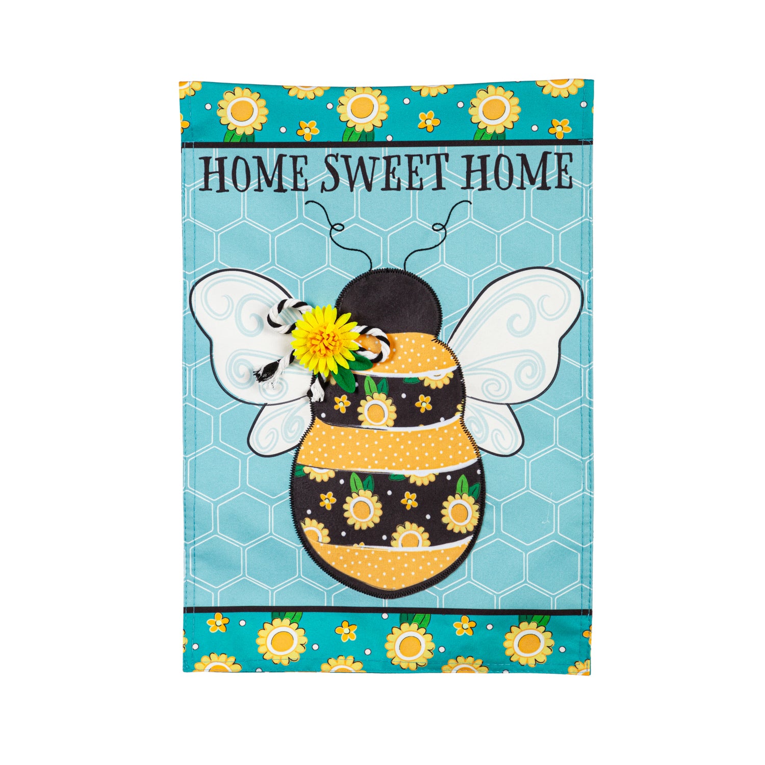 Evergreen Enterprises - Flag Home Sweet Home Bee